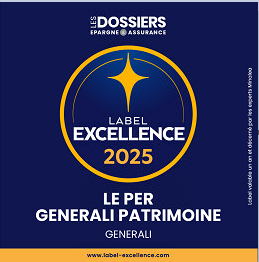 Label Excellence 2025 - Le PER Generali Patrimoine