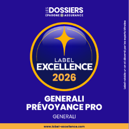Label Excellence 2025 - Generali Prévoyance Pro