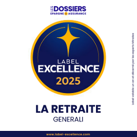 Label Excellence 2025 - La Retraite Generali