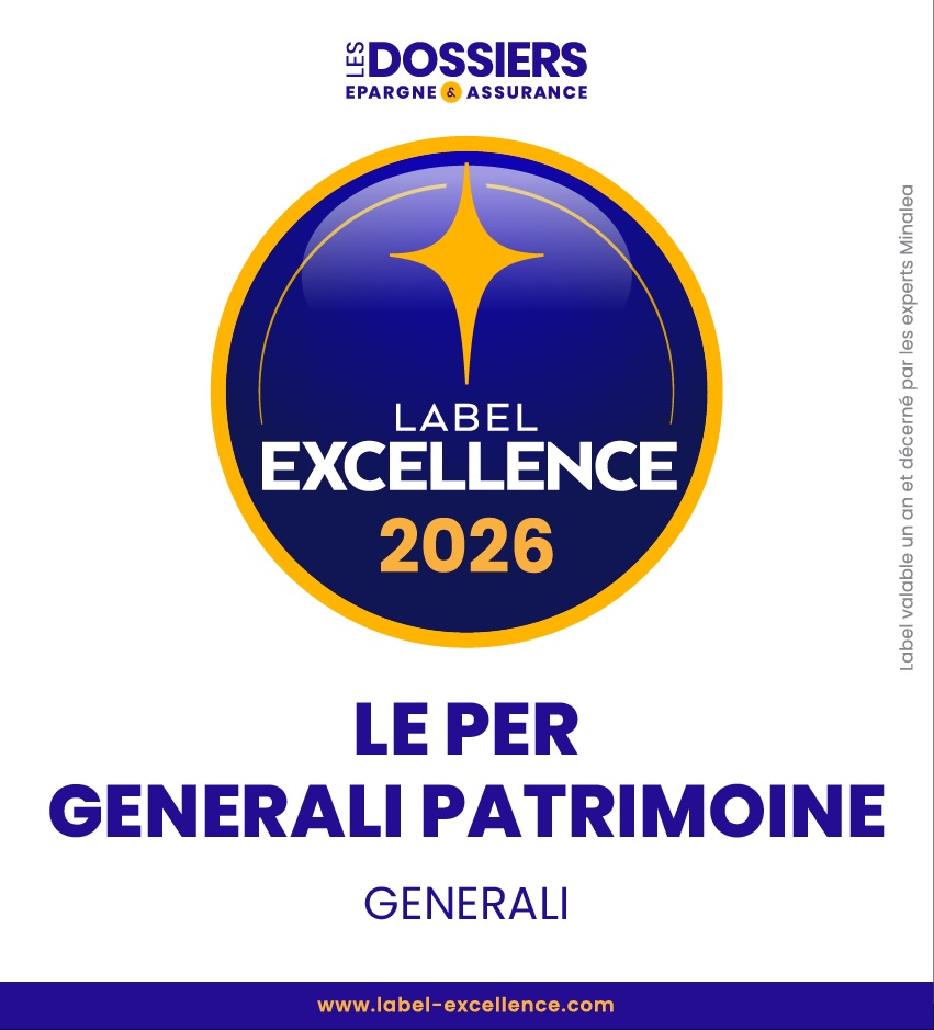 LABEL EXCELLENCE LE PER GENERALI PATRIMOINE