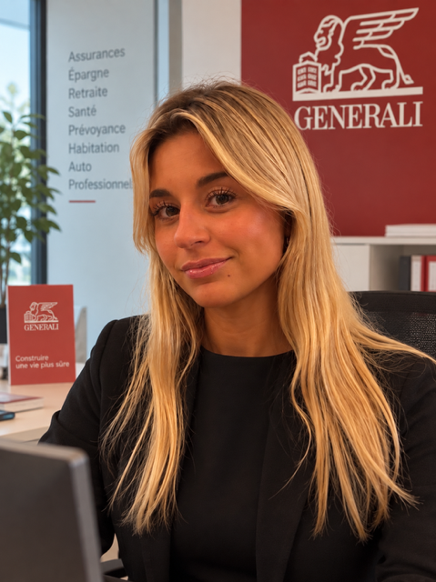 Marine Renard, chargée de clientèle Generali Patrimonia Assurances à Bordeaux