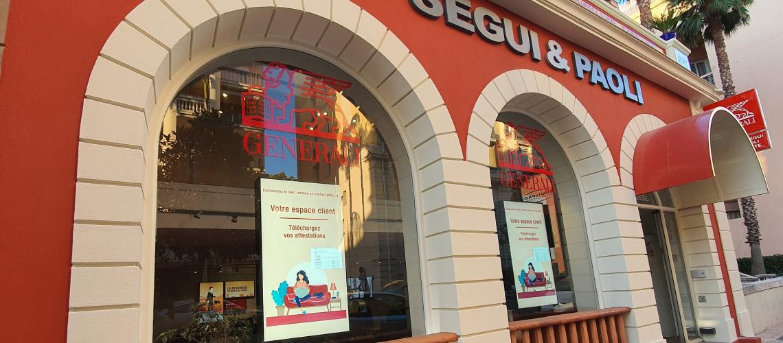 Agence Segui&Paoli Generali Menton