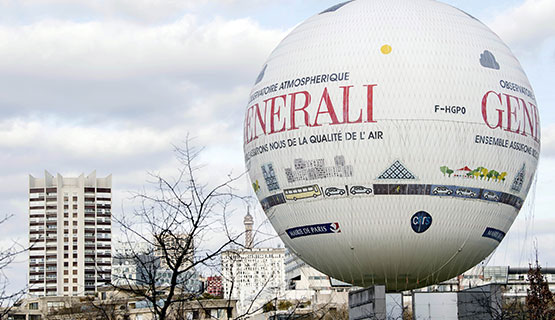 Ballon Generali à Paris
