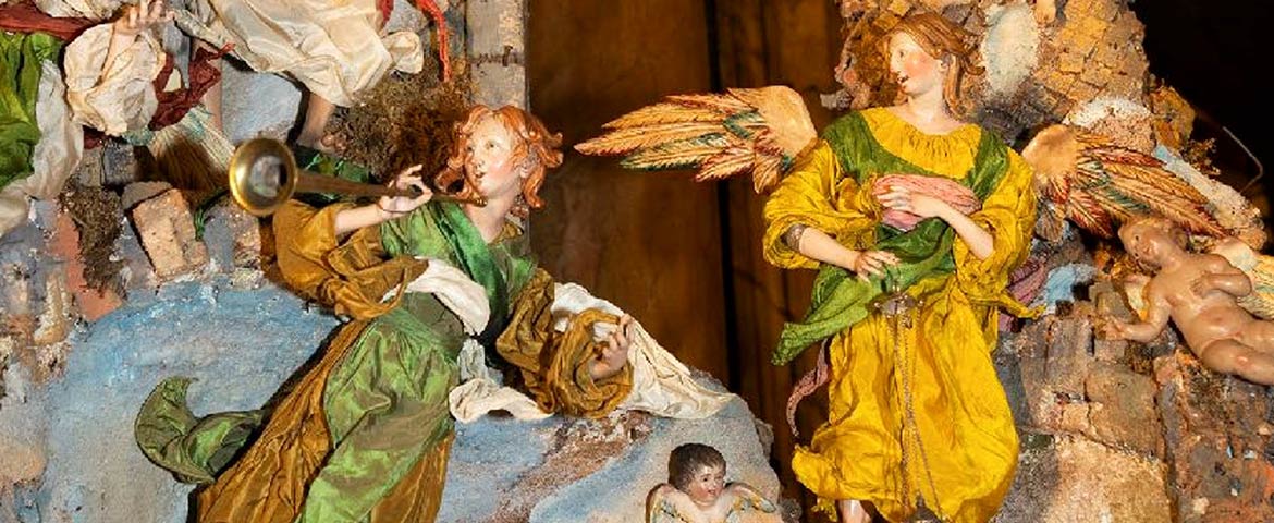 Créche napolitaine à Notre-Dame