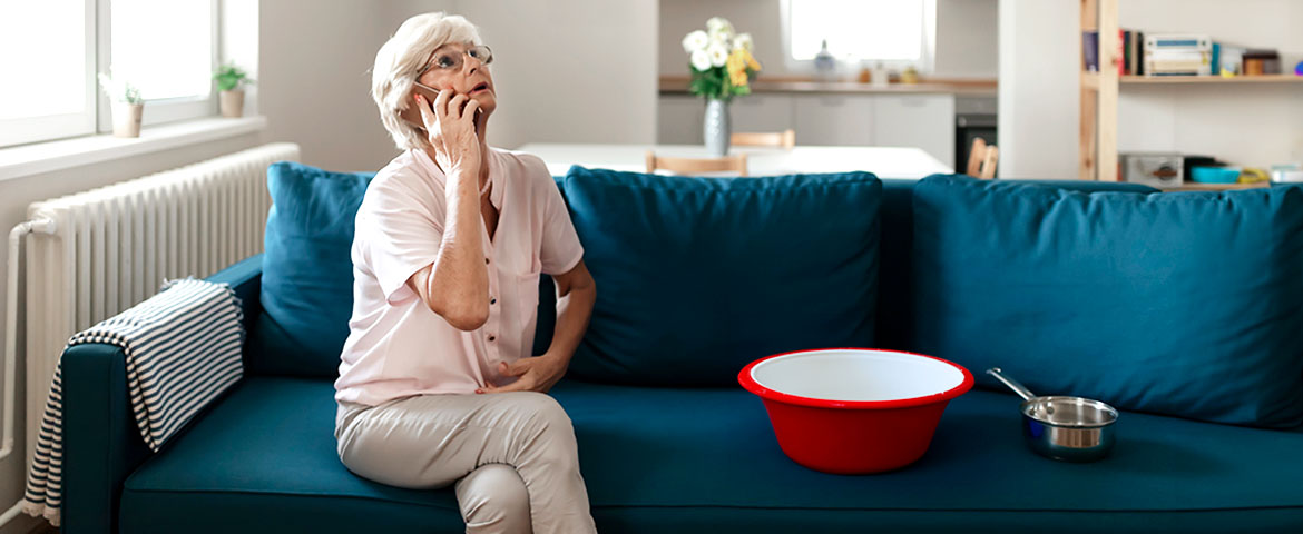 Fuite dans un appartement