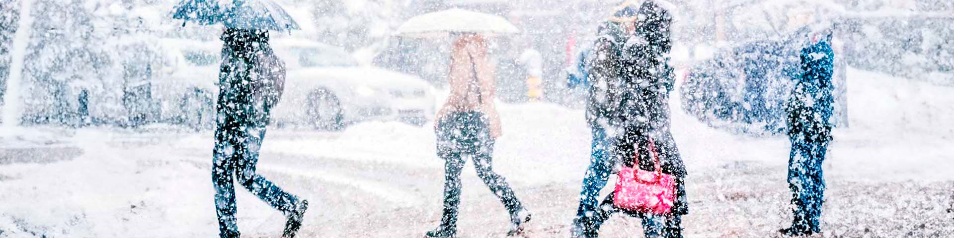 hiver tempête de neige