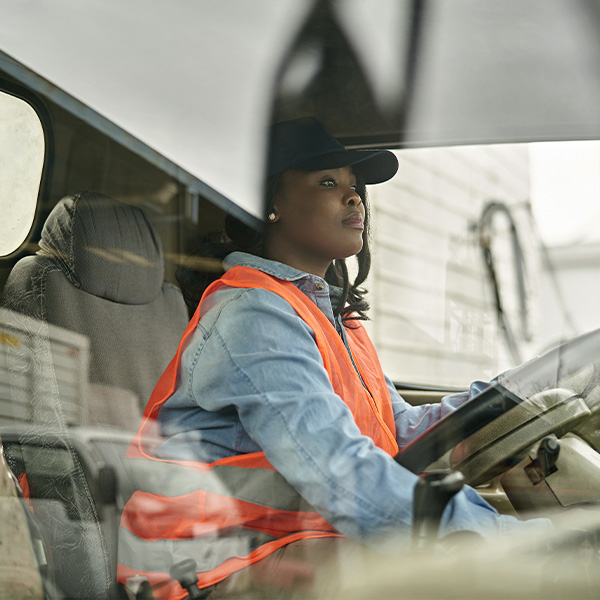 chauffeuse de camion