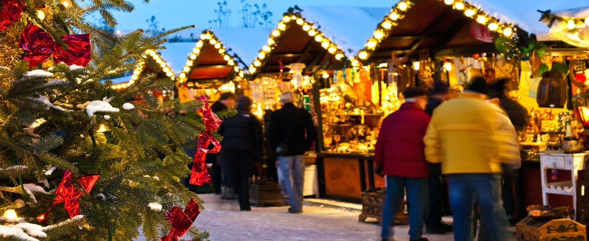 Un marché de noël 