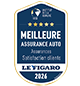 Label Meilleure assurance auto Le Figaro 2026 pour Generali