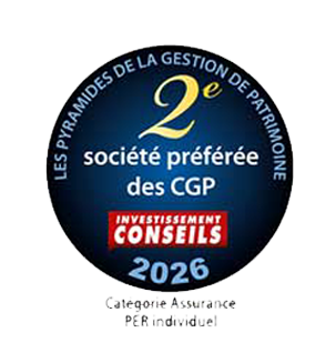 Label Investment conseils Generali Patrimoine 2e société préférée des CGPI