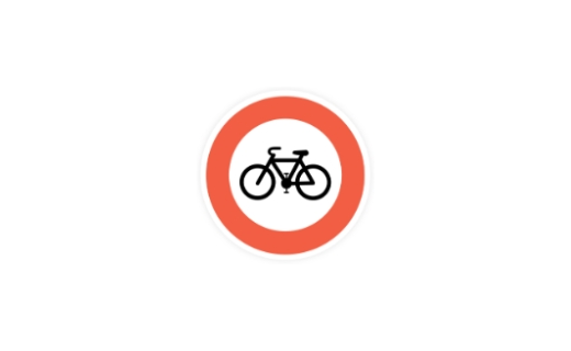 panneau velo