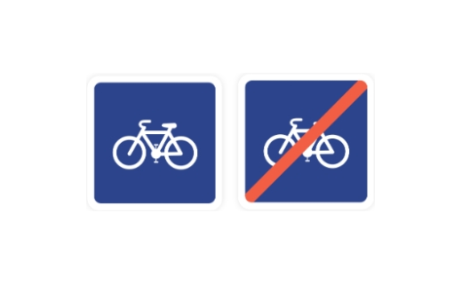 panneau velo