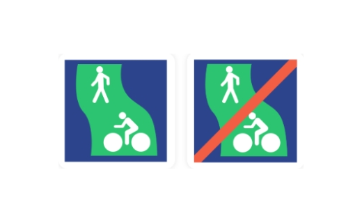 panneau velo