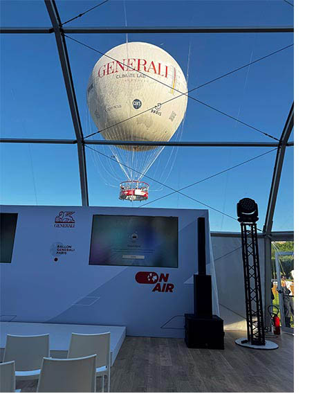 Inauguration Ballon Generali
