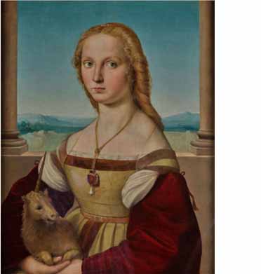 Raphael la dame à la licorne