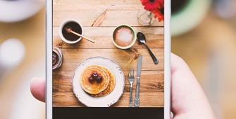 prise de photos instagram