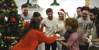 Une soirée de Noel entre amis