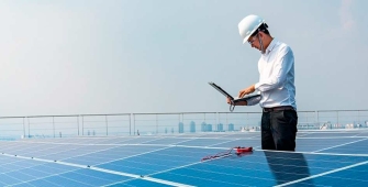 Des panneaux photovoltaiques