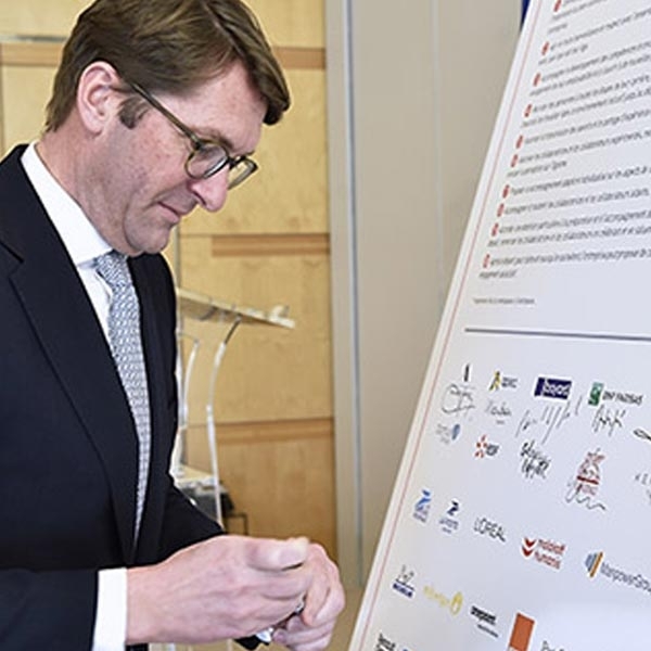 Signature de la charte Landoy