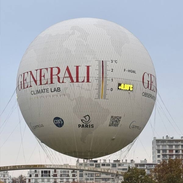 Generali Climate Lab : le ballon Generali