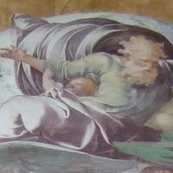 Fresque du Primatice à l'abbaye de Chaalis (détail)
