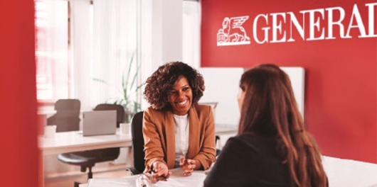 Agente Generali avec sa cliente