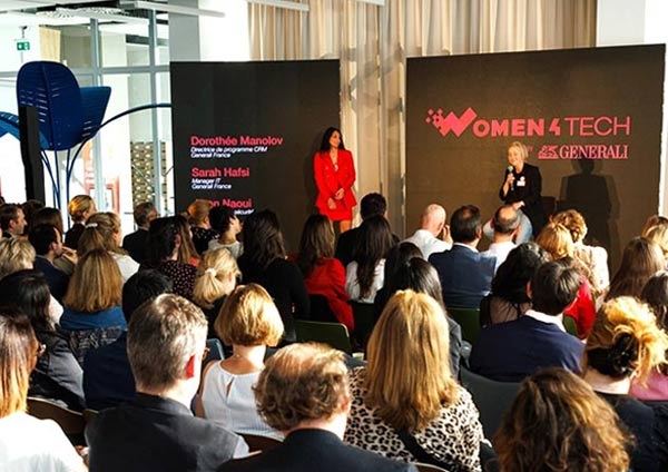Participants à la conférence Women for Tech Generali