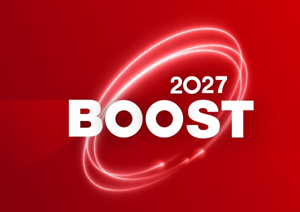 Logo de la stratégie BOOST de Generali France