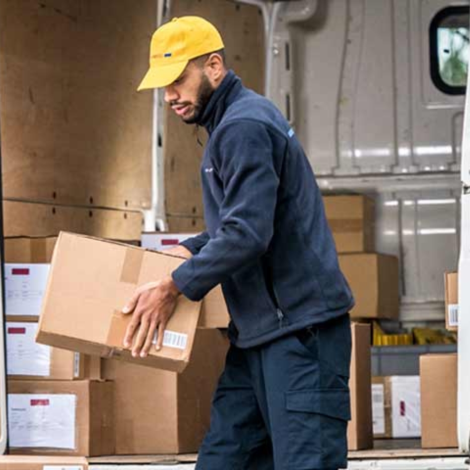 transporteur de colis